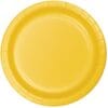 Sb Yellow Plate Paper 9&Quot; 24Ct