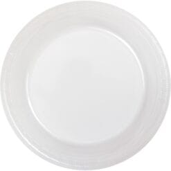 Clear Plates Plastic, 10" 20CT