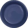 Navy Plate Plastic, 10" 20CT