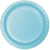 Pastel Blue Plate Paper 7" 24CT 1 Pastel Blue Plate Paper 7&Quot; 24Ct