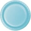 Pastel Blue Plate Paper 9&Quot; 24Ct