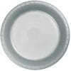 S Silver Plate Plastic 7" 20CT