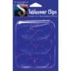 Tablecover Clips, Plastic, Clear 6CT 1 Tablecover Clips, Plastic, Clear 6Ct