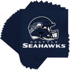 Seattle Seahawks Napkins Lunch 16CT 8 Seattle Seahawks Napkins Lunch 16Ct