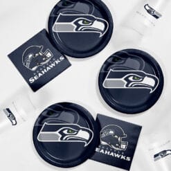 Seattle Seahawks Napkins Lunch 16CT 9 Seattle Seahawks Napkins Lunch 16Ct