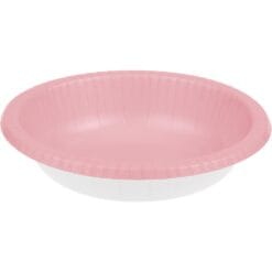 Classic Pink Bowl Paper 20oz 20CT
