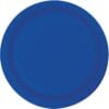 Cobalt Blue Plate Paper Rnd 10&Quot; 24Ct