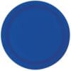 Cobalt Blue Plate Paper 7&Quot; 24Ct