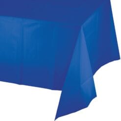 Cobalt Blue Tablecover 54x108 Plastic