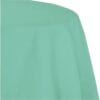F Mint Tablecover Rnd 82&Quot; Ppr/Poly