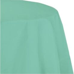 F Mint Tablecover RND 82" PPR/Poly