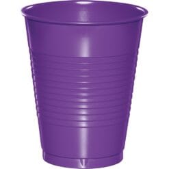 Amethyst Purple Party Cups Plastic 16oz 20CT