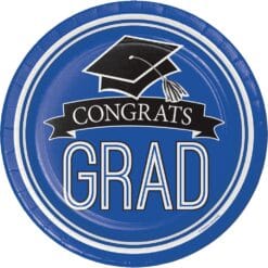 Blue Grad Plates 8,75" 18CT