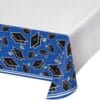 Blue Grad Tablecover Plastic 54X102
