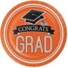 Orange Grad Plates 7&Quot; 18Ct
