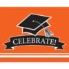 Orange Grad Invitations 25Ct