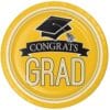 Yellow Grad Plates 7" 18CT