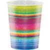 Serape Tumblers Plastic 16OZ 8CT 2 Serape Tumblers Plastic 16Oz 8Ct