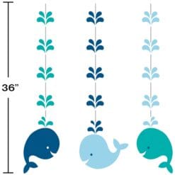 Lil' Spout Blue Hanging Cutouts 3CT