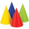 MultiColor Mini Cone Party Hats 8CT 1 Multicolor Mini Cone Party Hats 8Ct