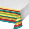 Summer Stoneware Tablecover Plastic 54"x102"