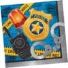 Police Party Napkins Lunch 18Ct