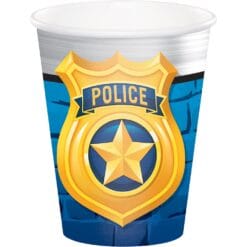 Police Party Cups Hot/Cold 9oz 8CT