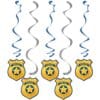 Police Party Dizzy Danglers Astd 5Ct