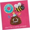 Show Your Emojions Prty Npkns Lunch 16Ct