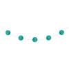 Teal Lagoon Mini Honeycomb Garland 9FT