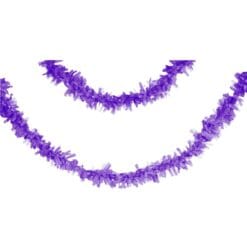 Amethyst Purple Tissue Garland 25FT