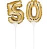 Balloon Cake Topper 50yo 1 Balloon Cake Topper 50Yo