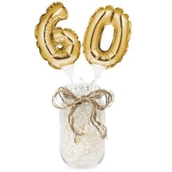 Balloon Cake Topper 60Yo