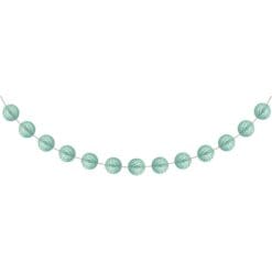 Fresh Mint Mini Honeycomb Garland 9FT