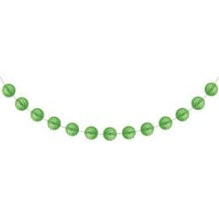 Fresh Lime Mini Honeycomb Garland 9FT