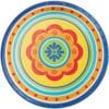 Painted Pottery Plates 9&Quot; 8Ct
