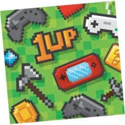 Gaming Party Napkins Beverage 16CT