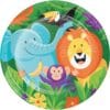 Jungle Safari Plates 9&Quot; 8Ct
