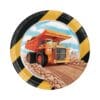 Big Dig Construction Plates 7&Quot; 8Ct