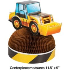 Big Dig Construction Loader Centerpiece