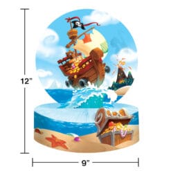 Pirate Treasure Honeycomb Centerpiece