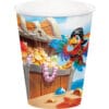 Pirate Treasure Cups Hot/Cold 9oz 8CT 1 Pirate Treasure Cups Hot/Cold 9Oz 8Ct