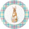 Storybook Easter Bunny Plates 9&Quot; 8Ct