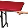 Real Red Stay Put Table Cover 29&Quot; X 72&Quot;