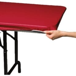 Real Red Stay Put Table Cover 29" x 72"