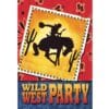 Wild Wild West Folded Invites 8CT