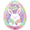 27&Quot; Shp Easter Bunny Hug Egg Foil Bln