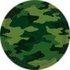 Camo Green Plates RND 9" 8CT 1 Camo Green Plates Rnd 9&Quot; 8Ct