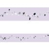 Hearts Foil Wire Garland Silver 12Ft
