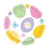 Eggstravaganza Plates Paper 7&Quot; 12Ct